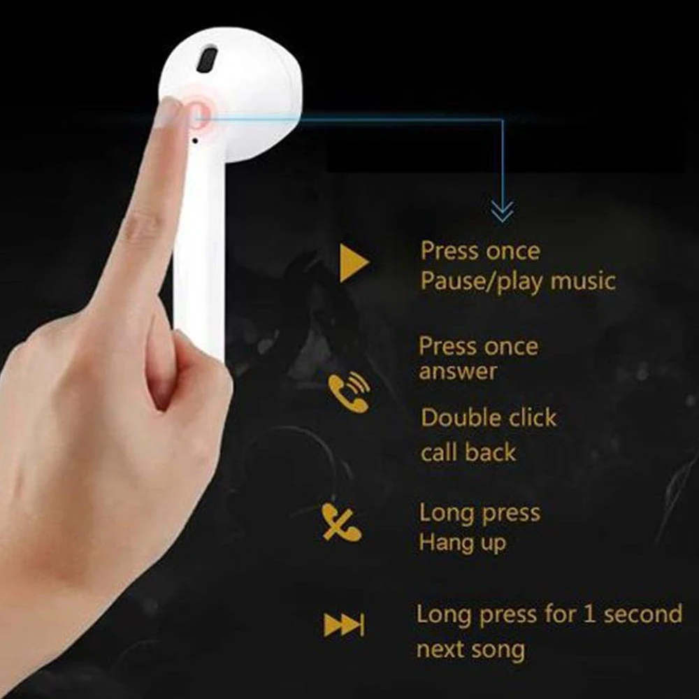 I11 TWS 5.0 Smart Intelligent Blue Tooth Headphone Earphone Wireless Earbuds With Charge Box - ANKUX.COM
