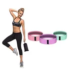 Sports Gym Band Fitness Set Fitness Sports Gym Hip Circle Non Slip Resistance Bands Fabric Set With Logo