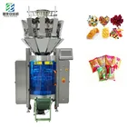 Chocolate Candy Weighing Packing Machinery 2 in 1 Packing Machine