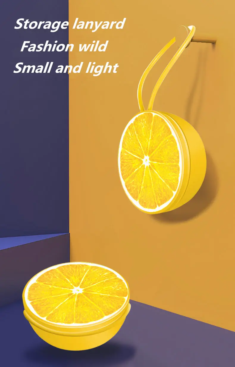 Mini Small fruit wireless speaker 3D stereo sound Fruit-shaped Low-power USB Music Player - ANKUX.COM