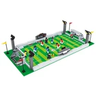 World Cup Sport Soccer Game with Action Figures Building Bricks 381pc Educational Blocks Set Compatible Parts