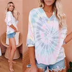 P20 Sweatshirt Women Hoodies Sweatshirts 2020 Autumn Plus Size Long Sleeve Tie dye Pullover Hoodie Female Casual