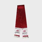 High quality custom own printing satin sport soccer man football scarf