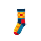Breathable Novelty Mens Anti Bacterial Novelty Fashion Colorful Fancy Cotton Mens Socks Dress