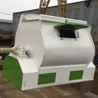 Mixer Mortar Dry Mixer Mortar Construction Carbon Steel Single Shaft Paddle Blender Mixer For Dry Mortar Slurry Mixture
