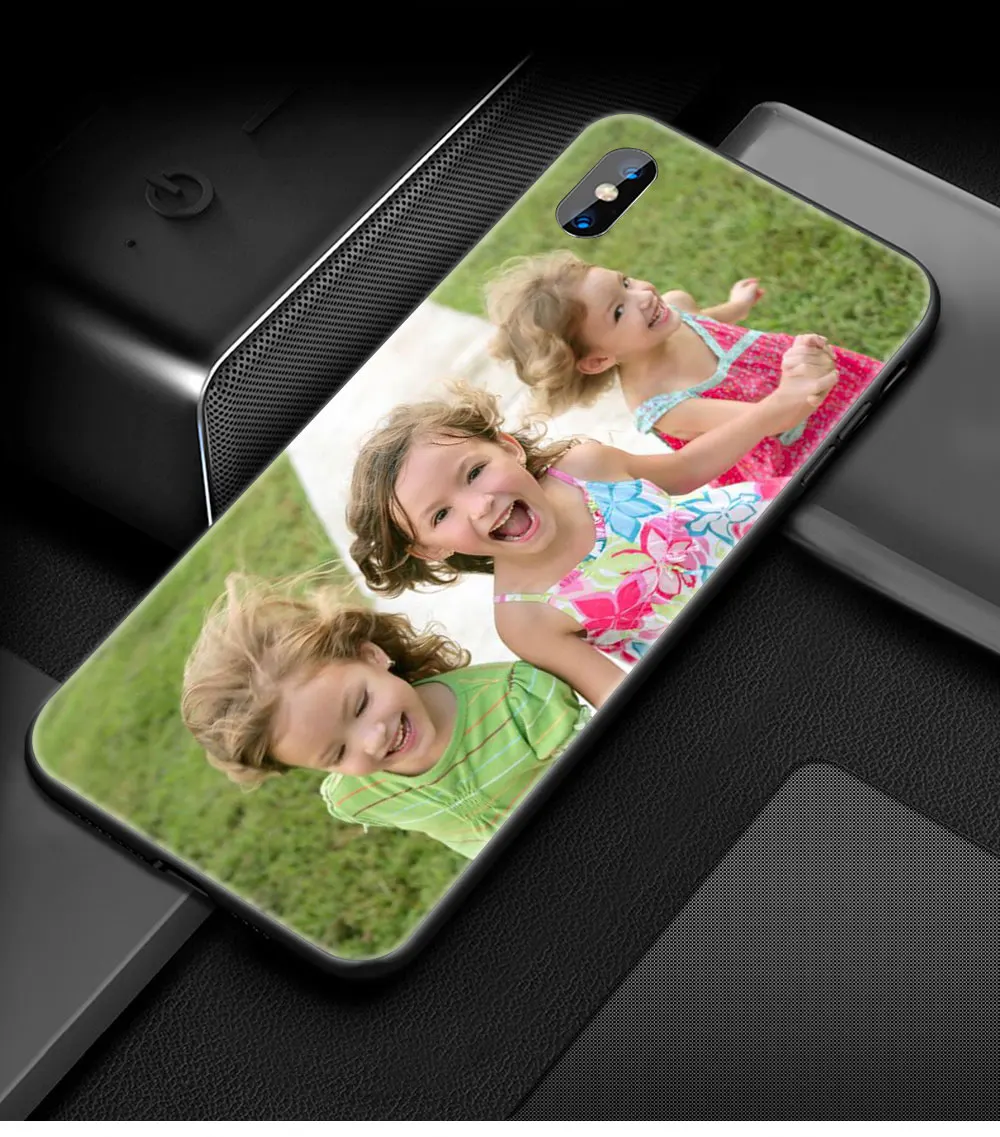 DIY photo super thin phone case For Redmi 3s 5 plus A2 Lite 7A 8 pro note 9s 8T back cover Customized Image Print black matte