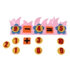 Kindergarten Montessori Teaching Aids Preschool Supplies DIY Felt Math Educational Toys