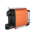 high-end chromeplate home and office portable mini espresso capsule coffee maker machine