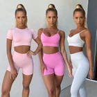 OEM Women High Waist Tight Slim Workout Running Legging Sport Fitness set