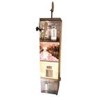 Cosmetics Shop Floorstanding Skin Care Products Cabinet Display Eye Cream, Face Cream Rack Stand Lotions Display Case