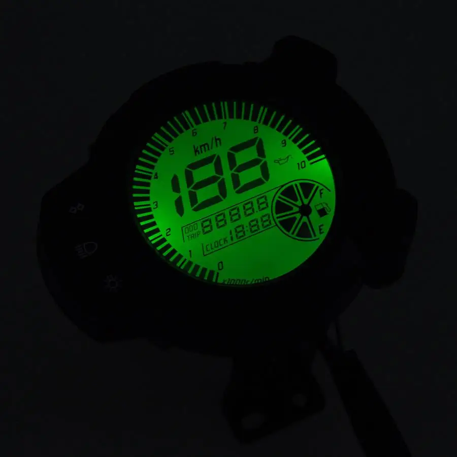 7 Colors Motorcycle Digital Instrumentation Odometer Speedometer Tachometer Gauge Fit For Yamaha RXM BWS 125 Factory Direct Sale