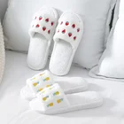 Indoor Slipper Slippers High Quality Fruit Indoor Slipper White Open-toed House Slippers For Bedroom