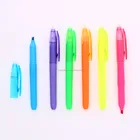 High Quality Fluorescent Ink Highlighter Marker Pen With Chisel Fiber Tip For Promotional Gift Office