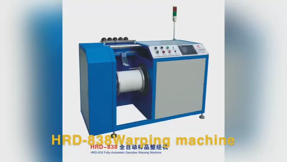 automatic beam sectional warping warp tying machine textile