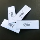 One-Stop Service Woven Labels Cheap Label Low Miminum Cheap Price Custom Woven Labels for Clothing and Clothes