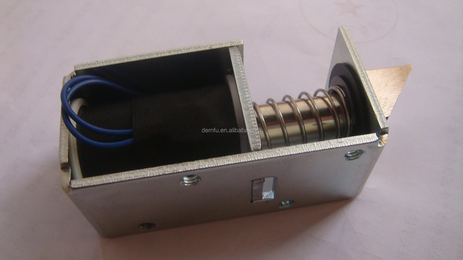 Bistable solenoid linear solenoid 1380 series lock for electronic door lock auto