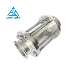 Yongda Sanitary Stainless Steel SS304 316L 1.5 Inch Tri Clamp Connection Sight Glass In Line