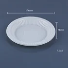 100% Biodegradable Eco-friendly Material Glossy Durable Heat Stable Plastic PLA Plates Dishes