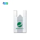 Custom printed Biodegradable corn starch made cheap biodegradable t-shirt bag