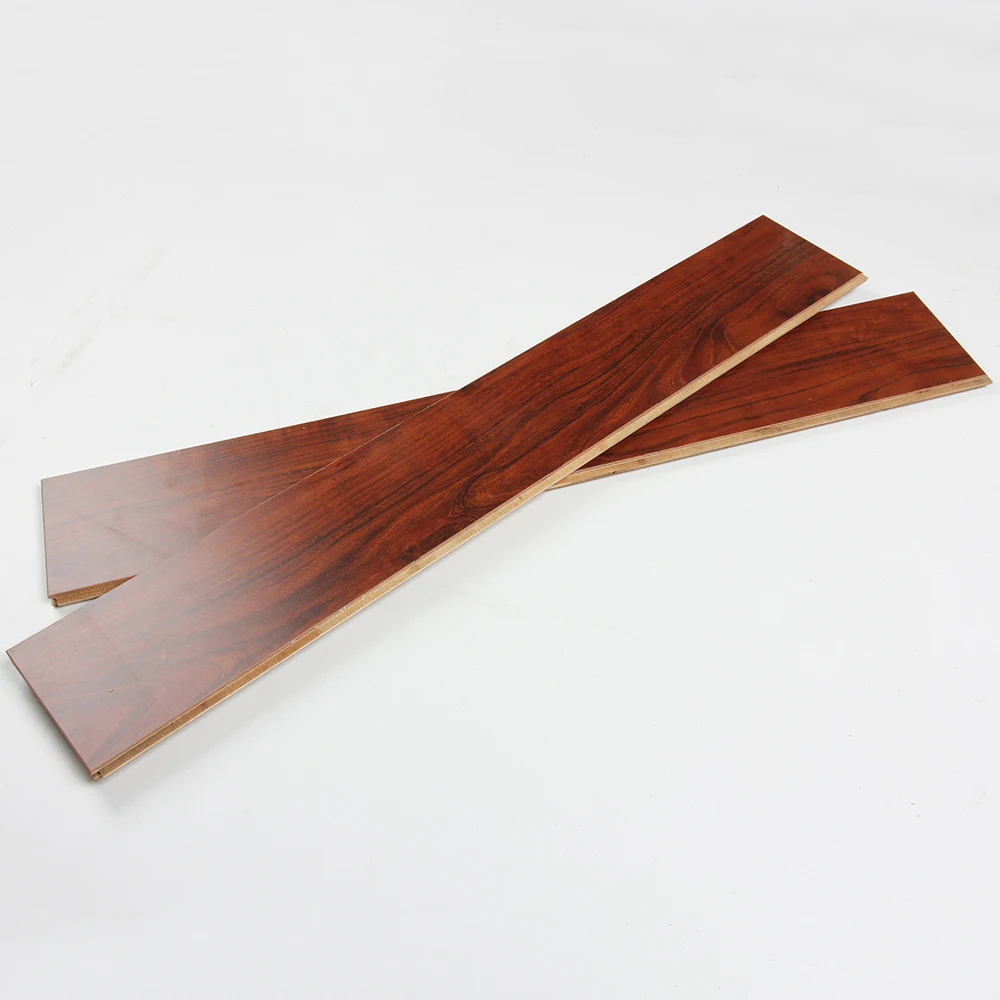 Swiftlock Handscraped Hickory Royalty High Glossy Red Cherry