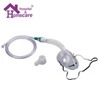 Medical oxygen venturi mask with latex-free elastic strip