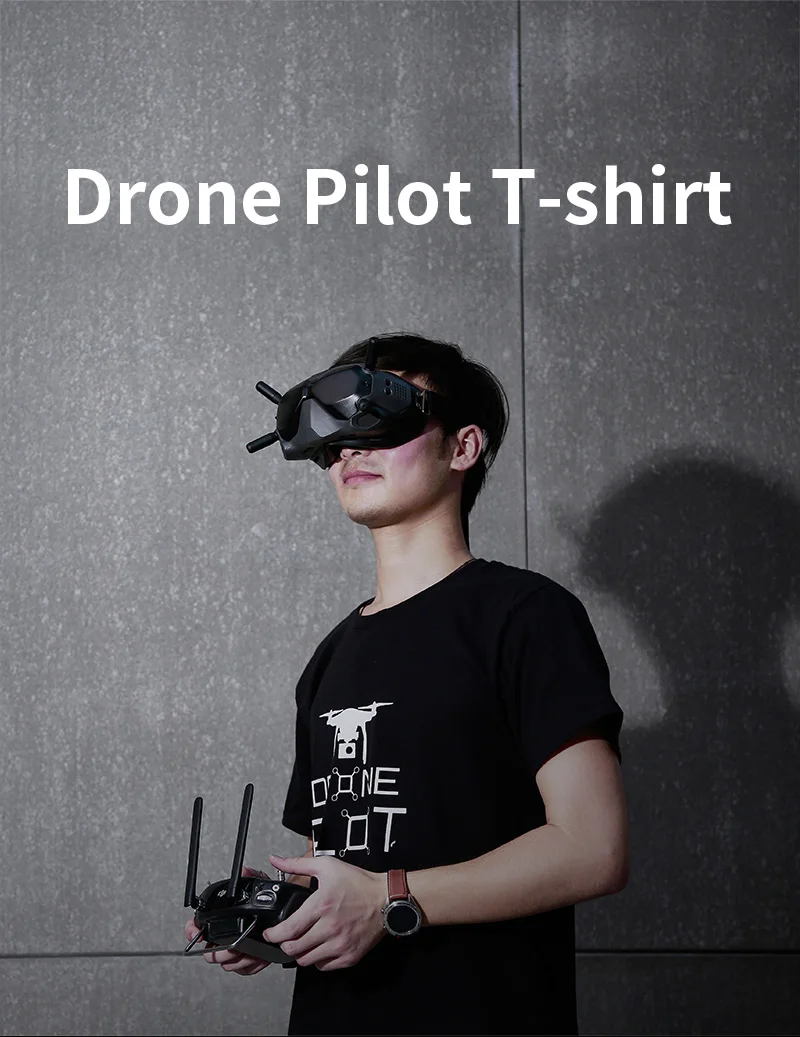 startrc customized drone pilot t-shirt for rc hobby quadcopter