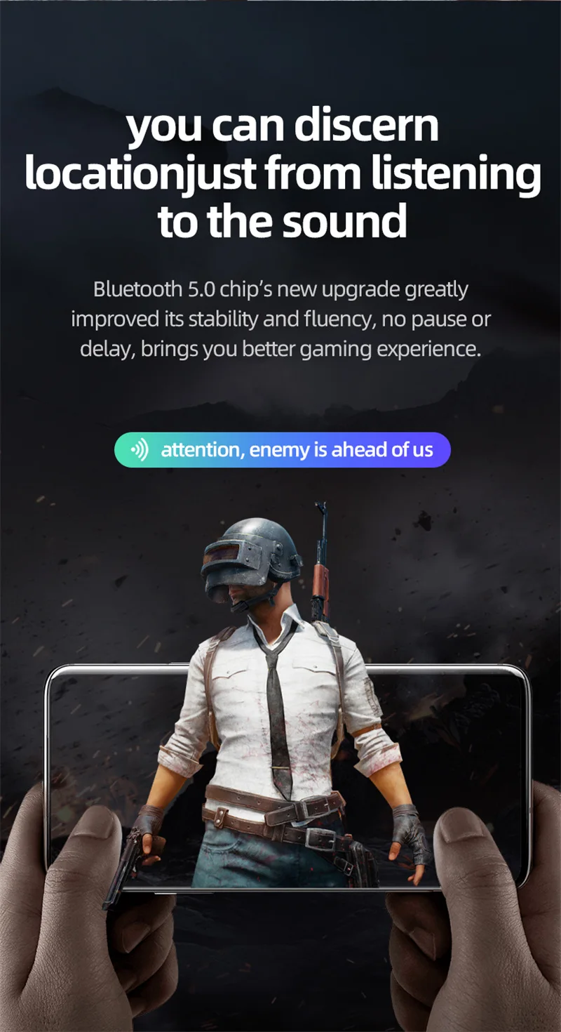 Best Seller BT V5.0 Wireless TWS Earphones, TWS Wireless Earbuds with Touch Control, Wireless TWS Headphones with Charging Case - ANKUX.COM