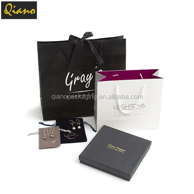 fashion custom luxury paper carrier bag gift hand bag for
