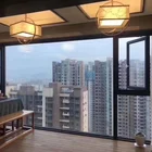 Aluminum Alloy Balcony Window Foshan Aluminum Balcony Large Glass Window Design Price
