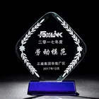 Crystal Award Business Transparent Crystal Trophy Award K9 Crystal Blank For Business Gift