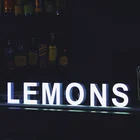 Holiday Led Light Signs Christmas Party Holiday Room Lighting Decoration Magnetic Letters