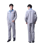 Antistatic safety work wear uniform for electrician