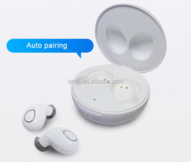 LENSI I12 S9 TWS High Quality Binaural Microphone True Wireless Earbuds With Charging Case - ANKUX.COM