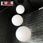 floating led illuminated swimming pool ball light solar dmx512 disco stage party rgb crystal magic effect rotate lamp