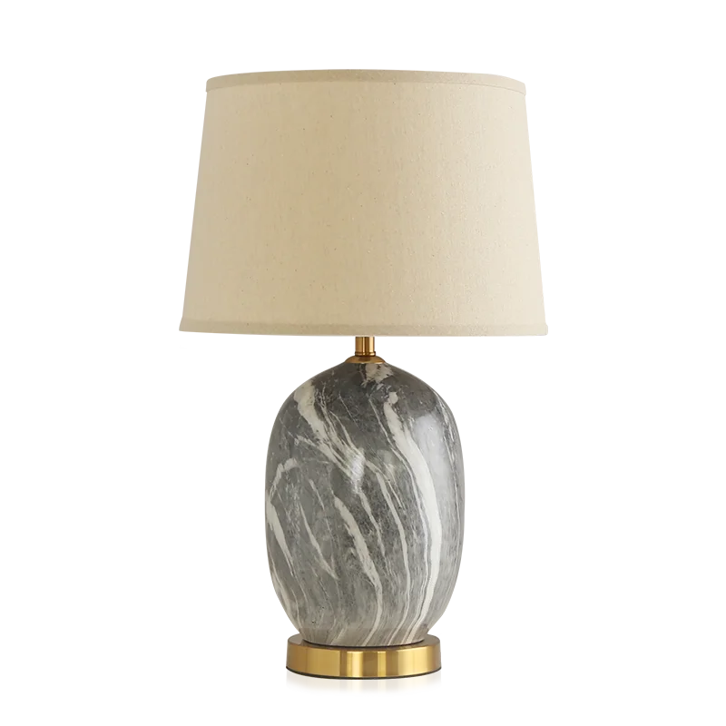 American Chinese E27 ceramic desk lamp retro home decoration table lamp