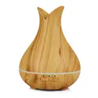 150ml flower wood grain aroma essential oil diffuser ultrasonic cool mist humidifier with timer
