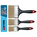 Cheap PET Synthetic Plastic Handle Paint Brush Set