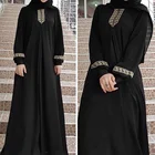Zakiyyah J2001 elegant cheap price abaya muslim islamic clothing princess loose kaftan dress for women ladies