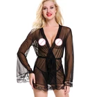 2019 long sleeve hot transparent sleepwear sexy lace lingerie bulk extreme plus size women lingeries