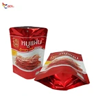 Aluminum stand up pouch foil bag zip lock bags with logo pouch stand up