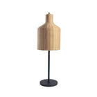 Residential Bamboo Lamp JLT-R03 Home Bedroom Bedside Handcrafted Bamboo Rattan LED Touch Dimming Table Desk Lamp
