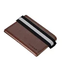 Leather 3m sticker customized color universal mobile phone wallet case phone card holder stick on women and men wallet