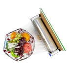 Hotel kitchen transparency factory food grade imported materials LLDPE cling film