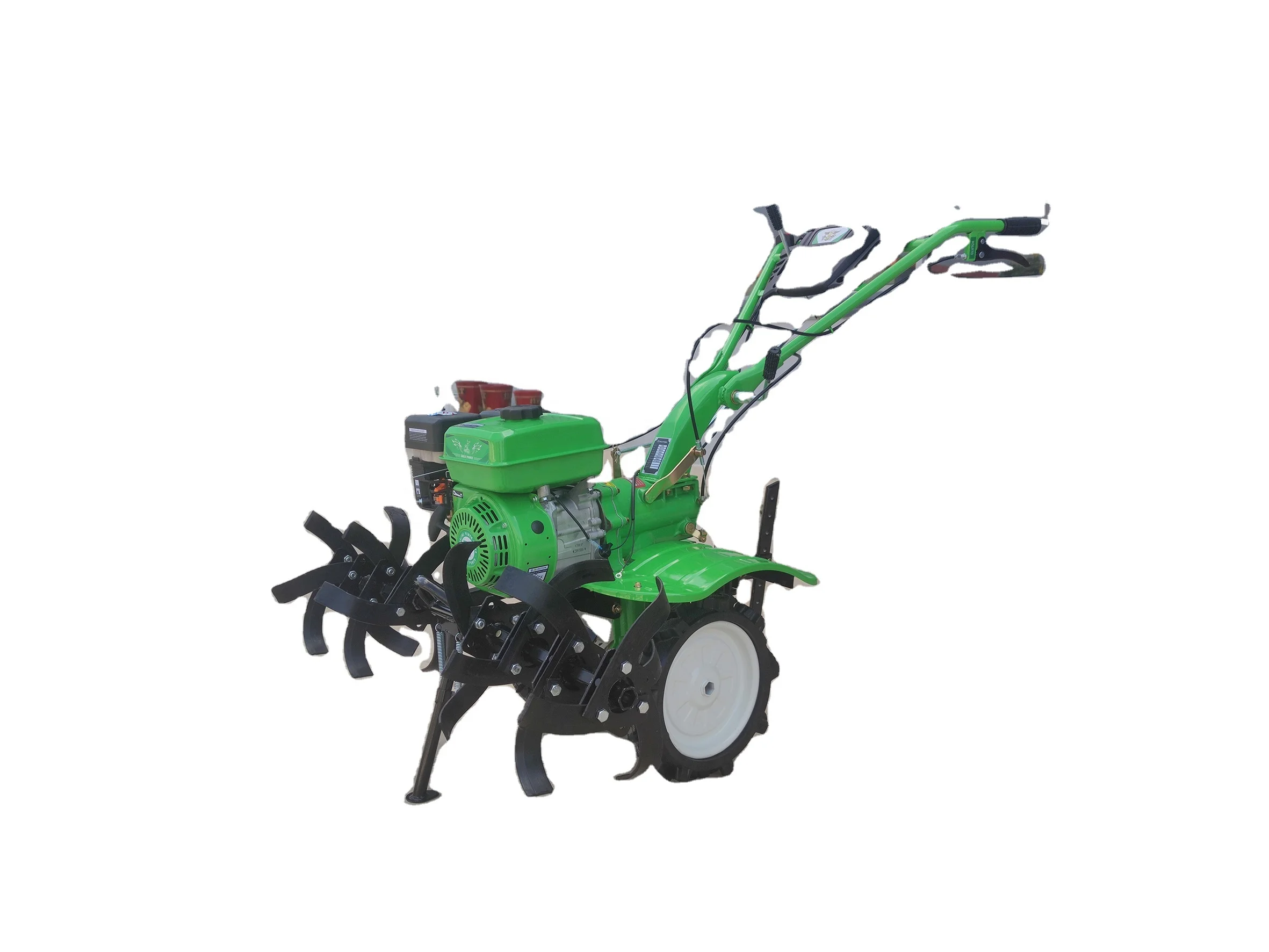 9hp Gearbox Drive Garden Rotavator Cultivator Tiller Agricultural