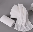 Towel Towels Hotel White Microfiber Face Towel Disposable Absorbent Cleaning Hand Towels