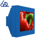 Outdoor wall mounted 55 inch waterproof LCD TV IP65 for advertising with AC