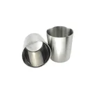 good quality double wall metal stainless steel insulated drinking beer coffee mug cup with customized logo