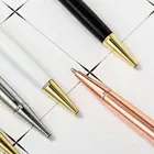 Office School Metal Ballpoint Pen With Glitter Diamond Pen