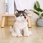 Realistic Wolf Plush Stuffed Animal Big Wolf as gifts for sale