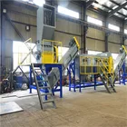 pe bag crushing washing equipment recycling machine automatic plastic pp pe film granulation line